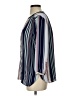 NYDJ Stripes Blue 3/4 Sleeve Blouse Size S - photo 5