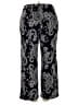 JM Collection Paisley Black Casual Pants Size XL - photo 2