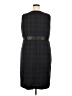 Kasper Plaid Black Casual Dress Size 18 - photo 2