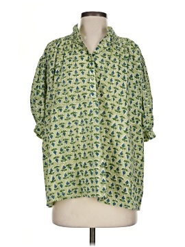 Assorted Brands 3/4 Sleeve Button Down Shirt