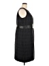 Kasper Plaid Black Casual Dress Size 18 - photo 4