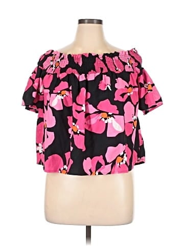 Who What Wear Short Sleeve Blouse (view 1)