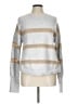 Democracy Stripes Silver Pullover Sweater Size L - photo 1