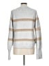 Democracy Stripes Silver Pullover Sweater Size L - photo 2