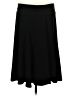Apt. 9 Solid Black Formal Skirt Size L - photo 2