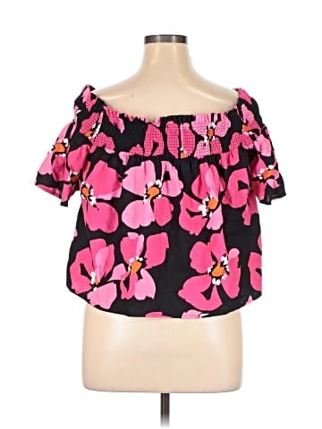Who What Wear Short Sleeve Blouse (view 2)