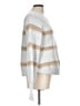 Democracy Stripes Silver Pullover Sweater Size L - photo 4