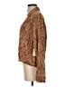 Pilcro 100% Viscose Floral Brown Long Sleeve Blouse Size S - photo 5