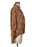 Pilcro 100% Viscose Floral Brown Long Sleeve Blouse Size S - photo 4