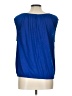 Madewell Blue Sleeveless Blouse Size L - photo 2