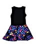 Dori Creations Graphic Black Dress Size 7 - photo 2