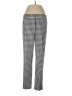 Talbots Checkered-gingham Gray Casual Pants Size 10 - photo 1