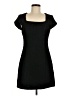 H&M 100% Polyester Tweed Black Casual Dress Size M - photo 1