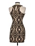 Emerald Sundae Argyle Tan Cocktail Dress Size S - photo 2