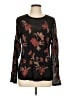 Unbranded Black Long Sleeve Blouse Size L (estimated) - photo 1