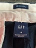 Gap Solid Black Cargo Shorts Size 4 - photo 3