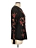 Unbranded Black Long Sleeve Blouse Size L (estimated) - photo 4