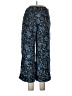 H&M 100% Polyester Paisley Blue Casual Pants Size 12 - photo 2