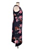Vince Camuto Floral Blue Casual Dress Size 16 - photo 4