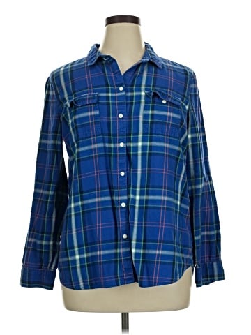 Old Navy Long Sleeve Button-Down Shirt (view 1)