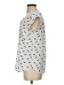 Daniel Rainn 100% Polyester Ivory Short Sleeve Blouse Size S - photo 5