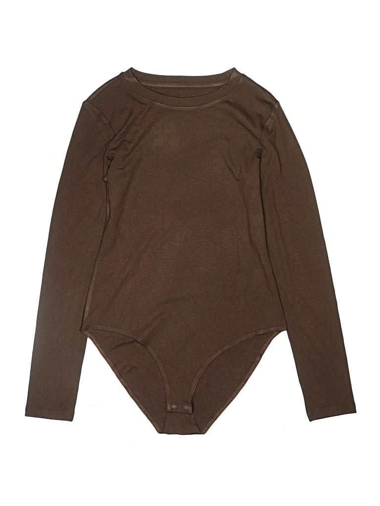 Pre-owned Unbranded Bodysuit In Brown