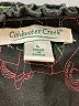 Coldwater Creek 100% Cotton Graphic Black Jacket Size L - photo 6