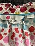 Boden 100% Cotton Print White Ivory Long Sleeve Blouse Size 16 - 18 - photo 7