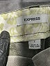 Express Solid Green Khaki Shorts Size 2 - photo 3