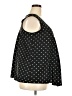 Roaman's 100% Polyester Polka Dots Black Sleeveless Blouse Size 18W - photo 4