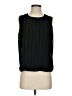 Calvin Klein 100% Polyester Black Sleeveless Blouse Size S - photo 1