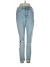Express Hearts Blue Jeans Size 2S - photo 1
