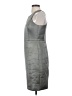 Milly Metallic Gray Cocktail Dress Size 2 - photo 5