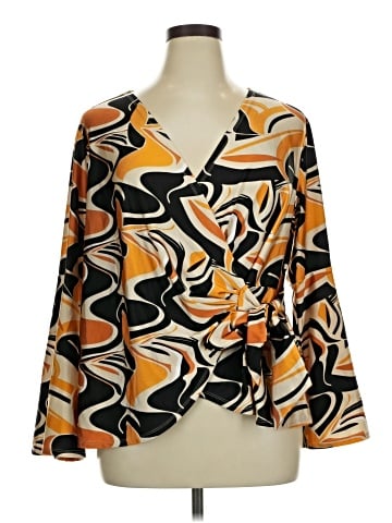 Monroe and Main 3/4 Sleeve Blouse (view 1)