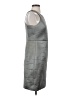 Milly Metallic Gray Cocktail Dress Size 2 - photo 4