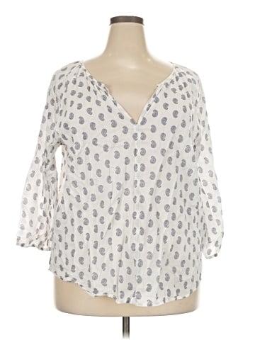 Gap Outlet 3/4 Sleeve Blouse (view 1)