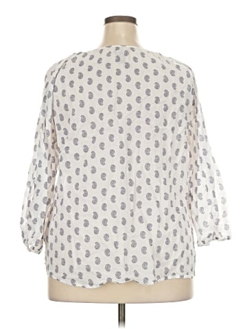 Gap Outlet 3/4 Sleeve Blouse (view 2)