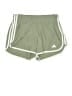 Adidas Solid Green Athletic Shorts Size S - photo 1