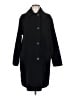 Vince. Solid Black Wool Coat Size M - photo 1