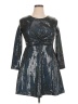 Limited Too Metallic Silver Cocktail Dress Size XL - photo 1