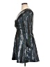 Limited Too Metallic Silver Cocktail Dress Size XL - photo 5