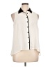 Forever 21 Plus 100% Polyester Ivory Sleeveless Blouse Size XL Plus - photo 1