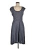 Max Studio Solid Gray Casual Dress Size M - photo 1