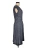 Max Studio Solid Gray Casual Dress Size M - photo 4