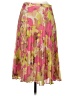 Ann Taylor LOFT 100% Polyester Pink Casual Skirt Size 4 Petite - photo 1