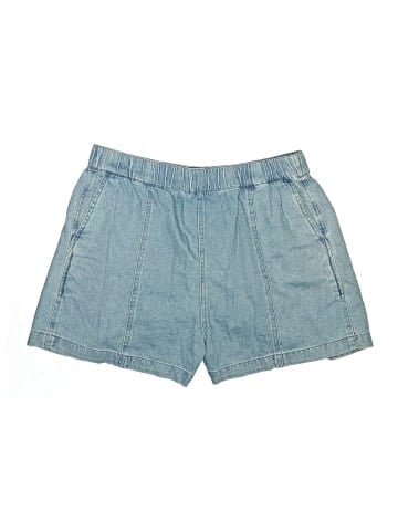 Madewell Denim Easy Pull-On Shorts in Rathmore Wash (view 1)
