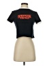 Stranger Things 100% Cotton Black Short Sleeve Turtleneck Size S - photo 1
