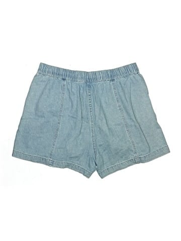 Madewell Denim Easy Pull-On Shorts in Rathmore Wash (view 2)