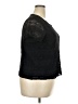 DressBarn Black Short Sleeve Top Size 2X - photo 4