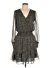 MICHAEL Michael Kors Animal Print Brown Cocktail Dress Size M - photo 1